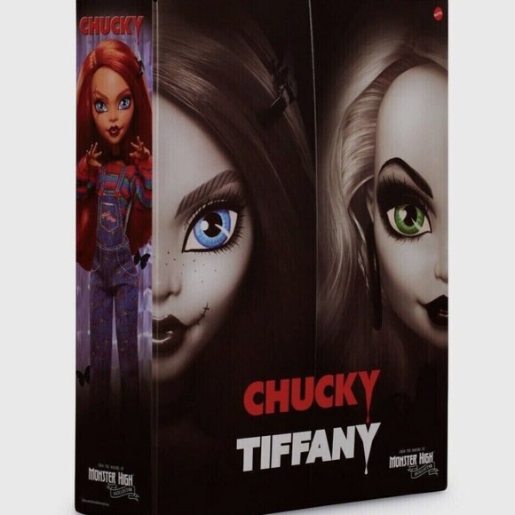 Mattel Monster High Skullector Chucky and Tiffany Doll (2-Pack) In Hands - Picture 6 of 9